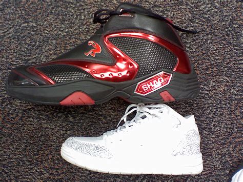 Shaq Shoe Size Comparison