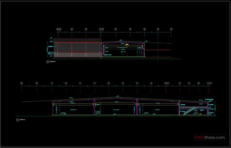 Steel Factory Section Details Cad Template Dwg Cad Templates Images