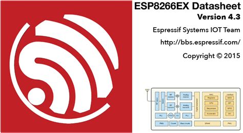 ESP8266EX PDF Datasheet - english - User service manuals