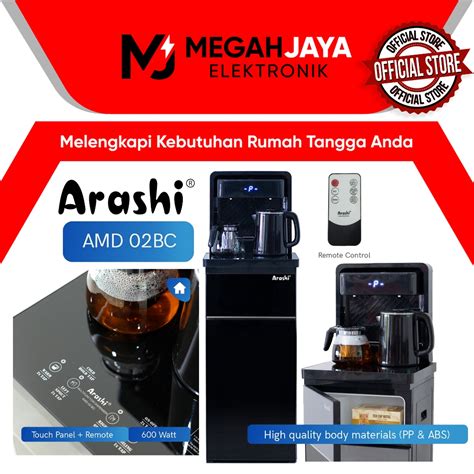 Jual Cod Ready Arashi Dispenser Galon Bawah Multifungsi In