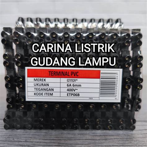 Jual Terminal Kabel Hitam Krustin Mm A Bagus Kuningan Shopee Indonesia