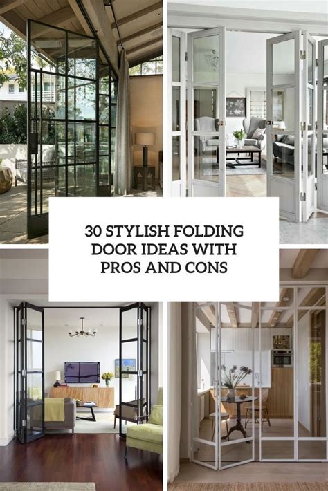 30 Stylish Folding Door Ideas With Pros And Cons Artofit