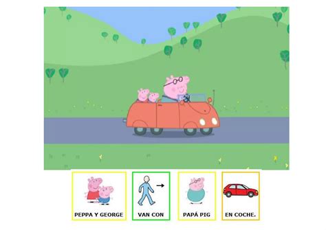 Sr Bull Peppa Pig Construye Una Casa Cuento Con Pictogramas