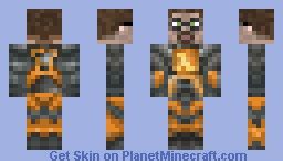 Gordon Freeman Minecraft Skin