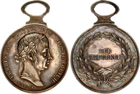 Lot Art Austria Hungary Bravery Silver Medal Der Tapferkeit Ii