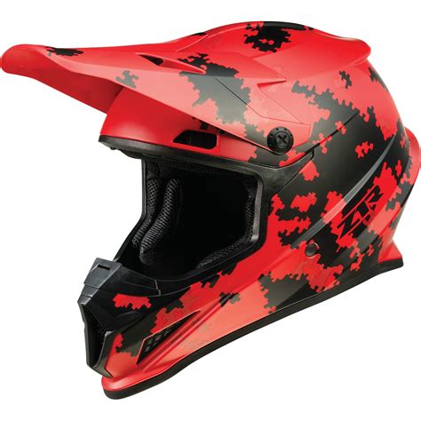 Casca Cross Atv Z1R Rise Digi Camo Rosu Marime S EMAG Ro