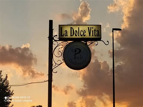 Speisekarte Von La Dolce Vita Pub Reggio Emilia