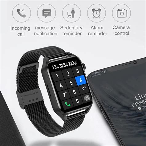 Buy Sacosding New Fashion Smartwatch Men Women Amoled Screen Bluetooth