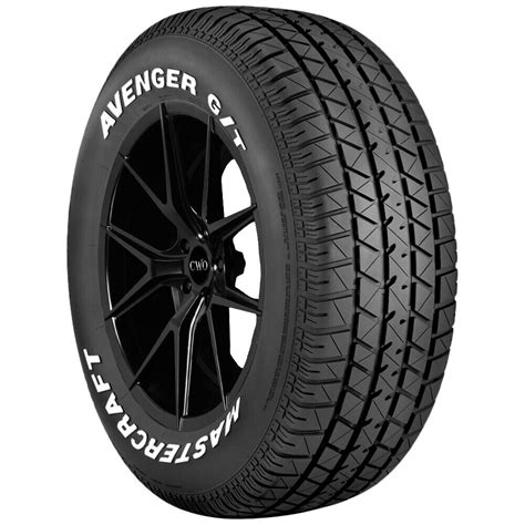 QTY 4 P275 60R15 Mastercraft Avenger G T 107T SL White Letter Tires