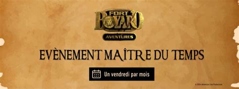 Animation Ma Tre Du Temps Fort Boyard Aventures