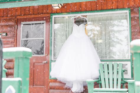 Fairmont Jasper Park Lodge Wedding Photos Winter