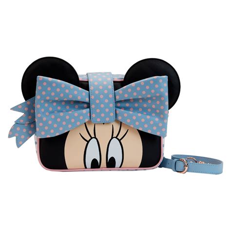 Sac À Bandoulière Minnie Pastel Color Block Dots Disney Loungefly