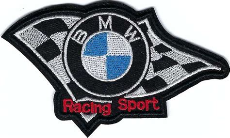 BMW Racing Patch Embroidered Vintage Iron On Etsy UK