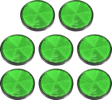 Amazon X Autohaux Pcs Round Rear Reflectors Screw On Safety