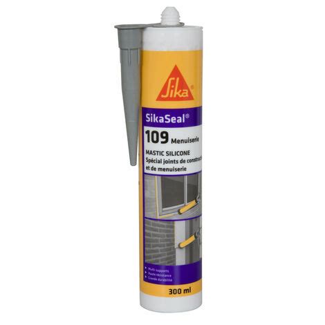 Mastic Silicone Neutre Universel Sikaseal 109 Menuiserie Beige Pierre