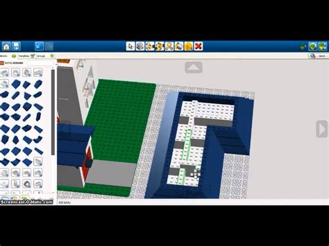 Lego Digital Designer House Speed Build Part 3 Final Part Youtube