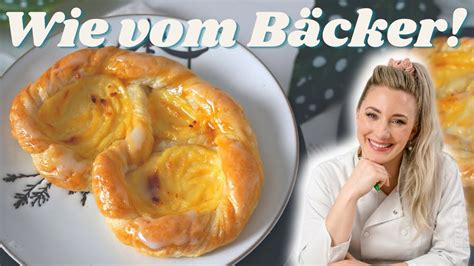 Besser Als Vom B Cker Puddingbrezel Rezept Puddingteilchen Selber