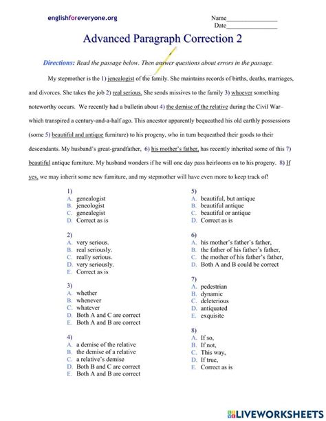 Correction Exercise The Iron Man Ks English Teachit Worksheets