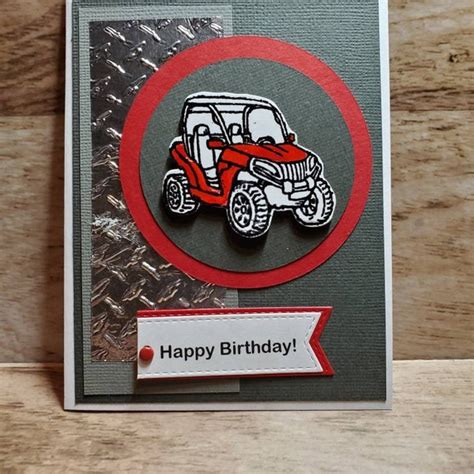 Atv Birthday Card Etsy