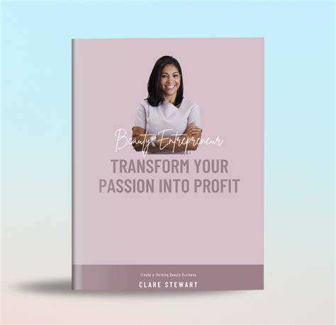 Transform Your Passion Into Profits Ebook