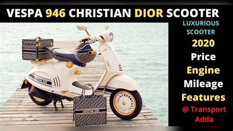 2021 All New Vespa 946 Christian Dior Scooter Limited Edition I Vespa