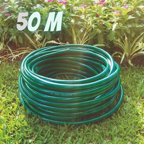 Mangueira Tramontina Pvc S Esguicho Flex Especial 50m Verde E Preta