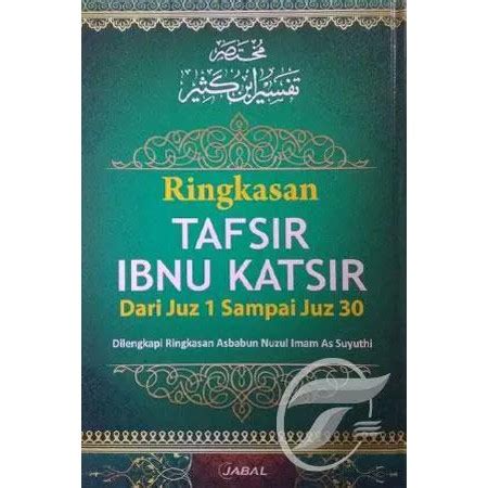 Jual Grosir Termurah Buku Kitab Ringkasan Tafsir Ibnu Katsir Dari