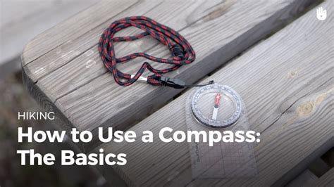 How To Use A Compass Hiking Youtube