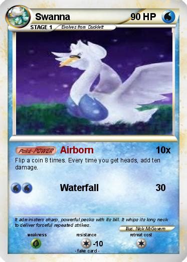 Pokémon Swanna 3 3 - Airborn - My Pokemon Card