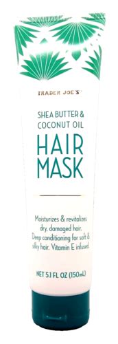 Trader Joes Shea Butter And Coconut Oil Hair Mask 51 Oz Ebay