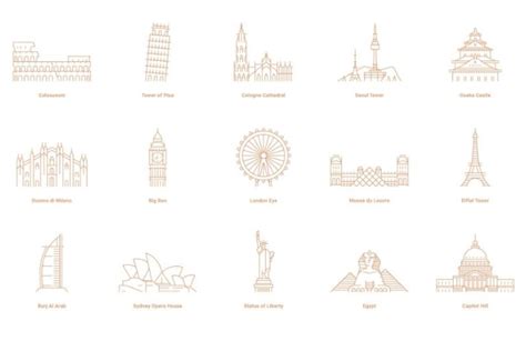 Free Syria Landmarks Vector - TitanUI