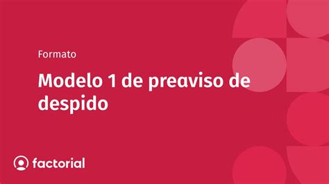 Formatos Para Departamentos De Recursos Humanos Factorial