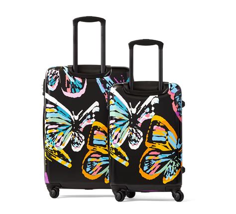 Vera Bradley Hardside Spinner Luggage Set In Black Lyst