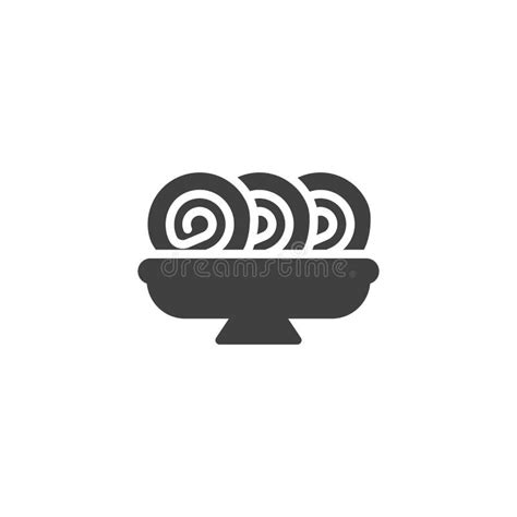 Murukku Snack Vector Icon Stock Vector Illustration Of Clipart 254371769