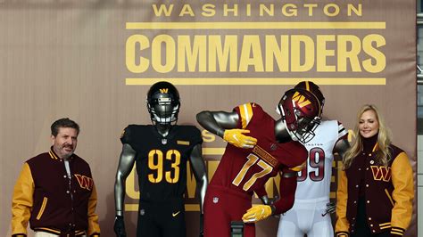 What is Washington Football Team's new name? Commanders logo, uniforms ...