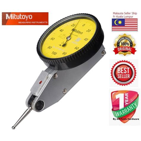 0 2Mitutoyo 513 405 10E Dial Test Indicator Horizontal Type 0 002mm