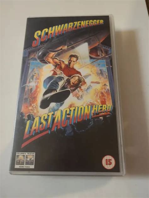 Last Action Hero Vhs Arnold Schwarzenegger Picclick Uk