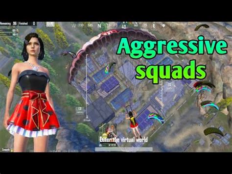 Aggressive Squads PUBG BGMI Gameplay YouTube