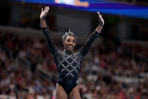 Simone Biles Comeback Live Cara Marris