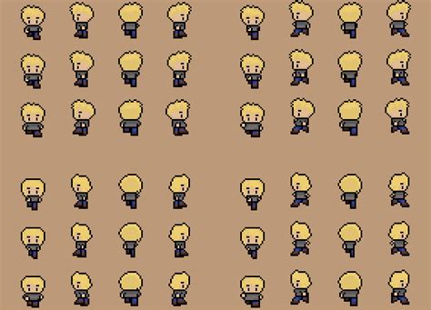 8 Bit Rpg Sprite Sheet