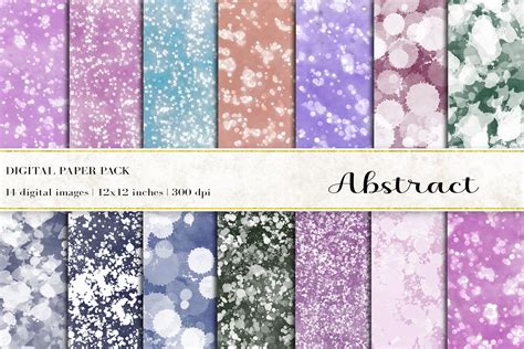 Abstract Digital Papers Graphic By Bonadesigns · Creative Fabrica