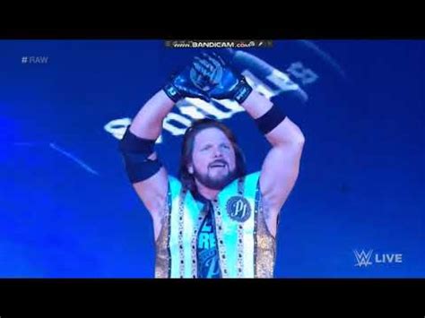 Aj Styles Phenomenal Theme Song Youtube