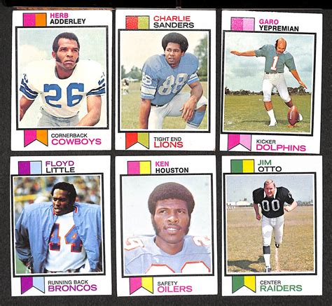 Lot Detail Assorted Topps Football Cards W Minor Stars