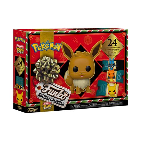 Calendrier De L Avent Pokemon Pokemon Funko Pop