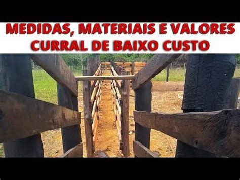 COMO FAZER UM CURRAL MEDIDAS E VALORES PARTE 2 YouTube Outdoor