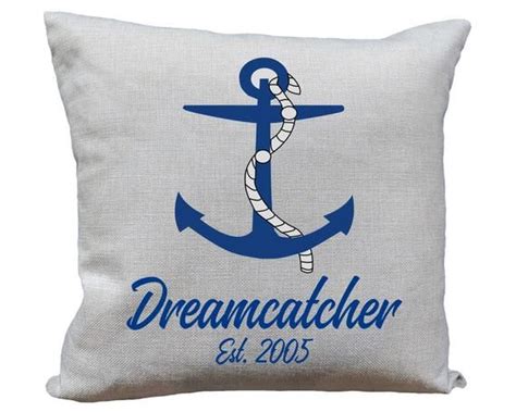 Personalized Boat Name T Pillow Boat Captain T Etsy Nautical