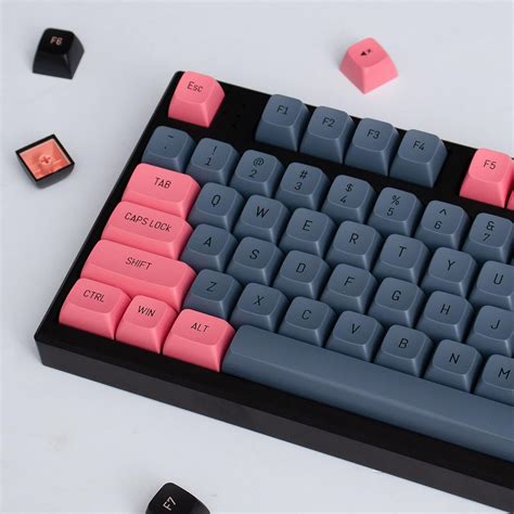 Mintcaps Pink Keycaps Set Keys Doubleshot Msa Profile Custom