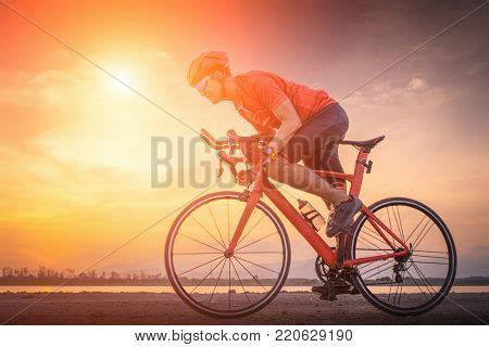 Road Bike Cyclist Man Image Photo Free Trial Bigstock