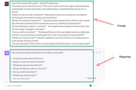 Chat GPT Examples - AQ Recommends