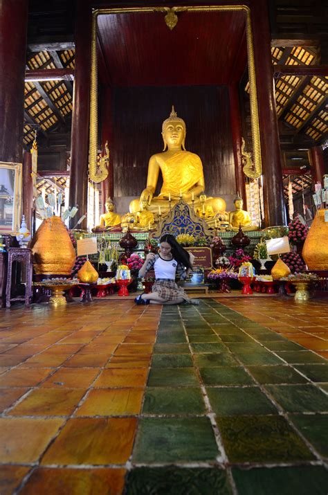 Chiang Mai Temple With Buddha Chiang Mai Temple Buddha Thailand